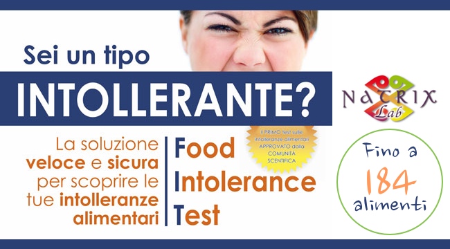 Intolleranze Alimentari Natrix Lab