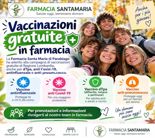 Vaccinazioni in Farmacia